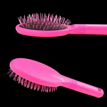 Pink Bristle Comb