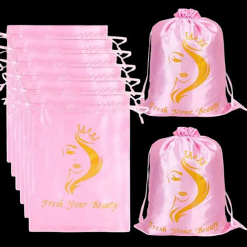 Wigs Bags Storage Satin